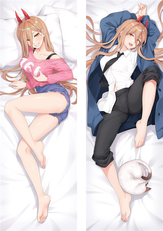 Chainsaw Man Power Anime Dakimakura Body Pillow Cover image 0