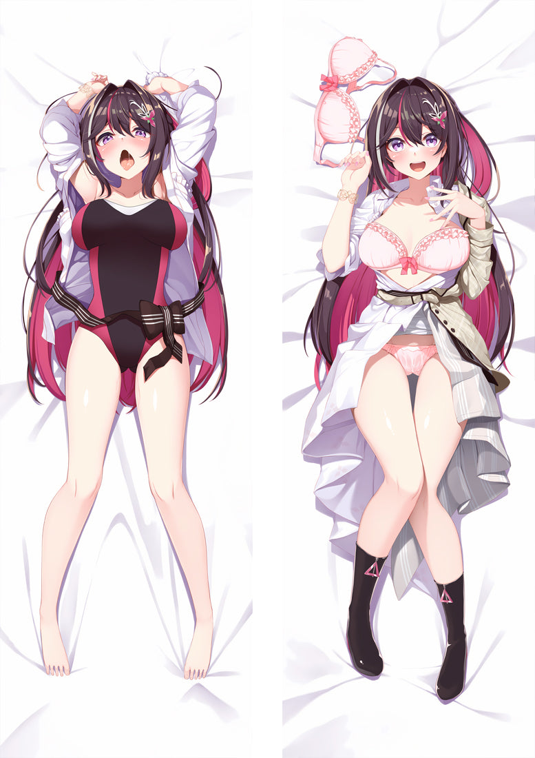 Virtual Youtuber AZKi Anime Dakimakura Body Pillow Cover image 0