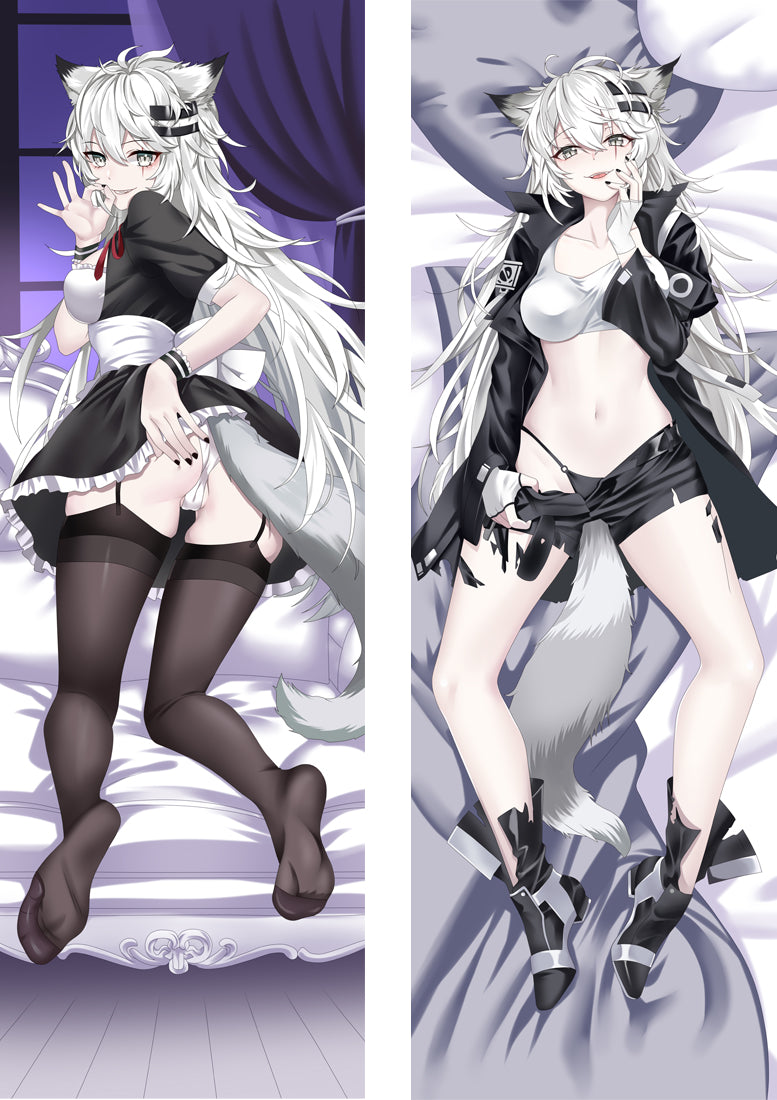Arknights Lappland Anime Dakimakura Body Pillow Cover image 0