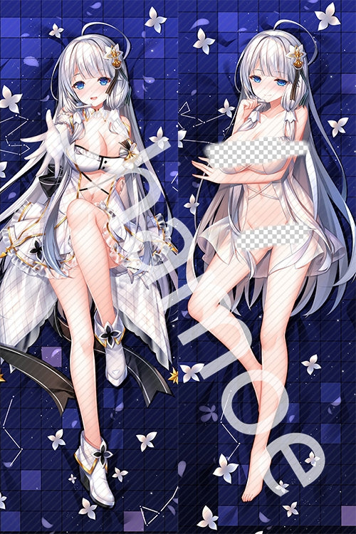 Azur Lane Illustrious Anime Dakimakura Naked Pillow Cover image 0
