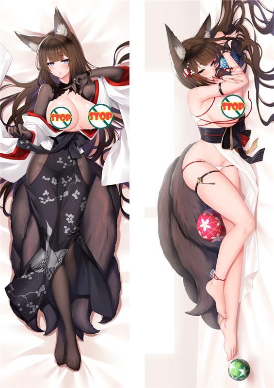 Azur Lane Amagi Anime Dakimakura Body Pillow Cover image 0