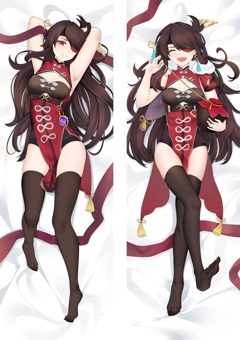 Genshin Impact Beidou Anime Dakimakura Body Pillow Cover image 0