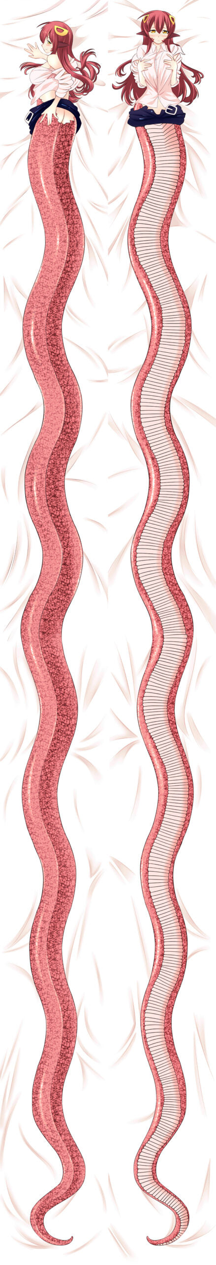 Monster Musume No Iru Nichijou Miia 7 Meter 50 x 700cm Anime Dakimakura Pillow Cover image 0