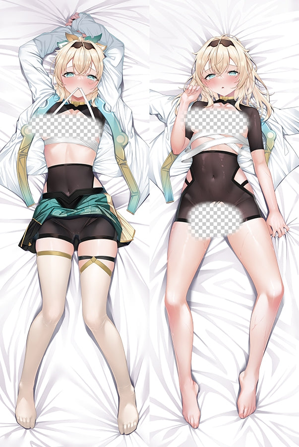 Virtual Youtuber Kazama Iroha Anime Dakimakura Girl Body Pillow Cover image 0