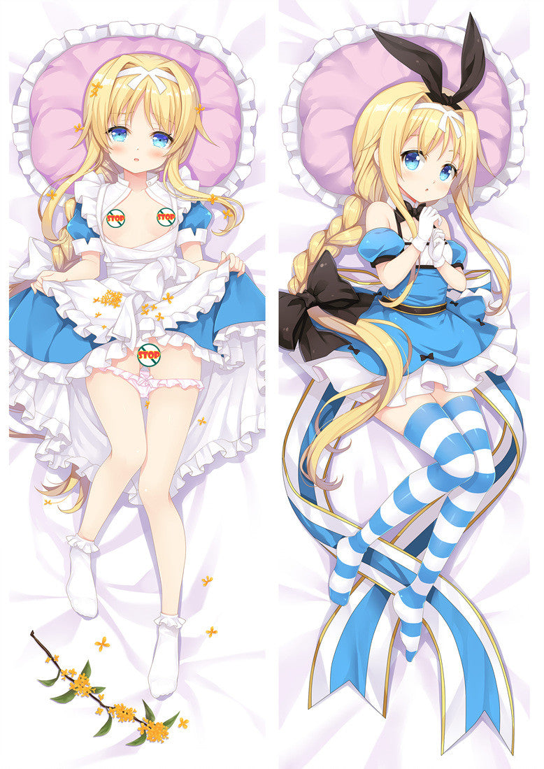 Sword Art Online Alice Zuberg Anime Dakimakura Pillow Cover image 0