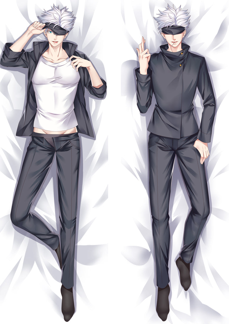 Jujutsu Kaisen Gojo Satoru Anime Dakimakura Body Pillow Cover image 0