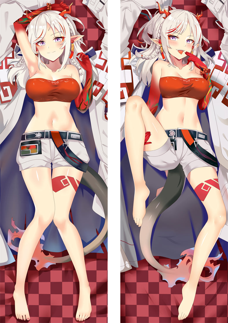 Arknights Nian Anime Dakimakura Body Pillow Cover image 0