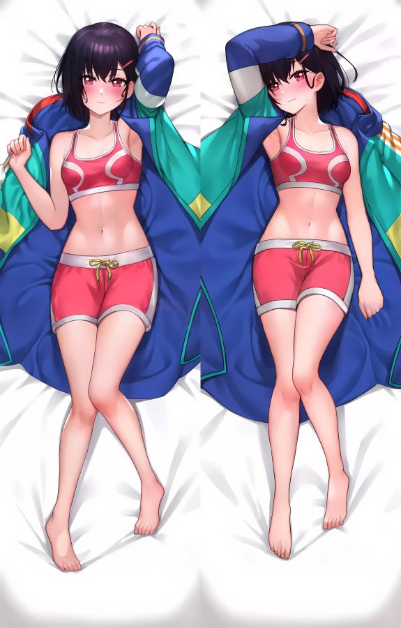 Zom 100: Bucket List of the Dead Shizuka Mikazuki Anime Dakimakura Girl Body Pillow Cover image 0