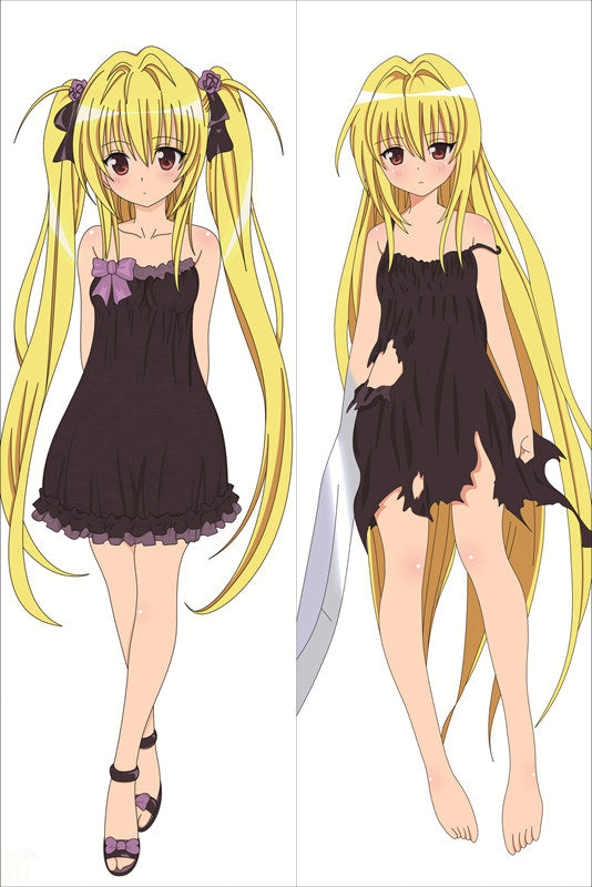 To Love-Ru Konjiki no Yami Anime Dakimakura Pillow Cover image 0