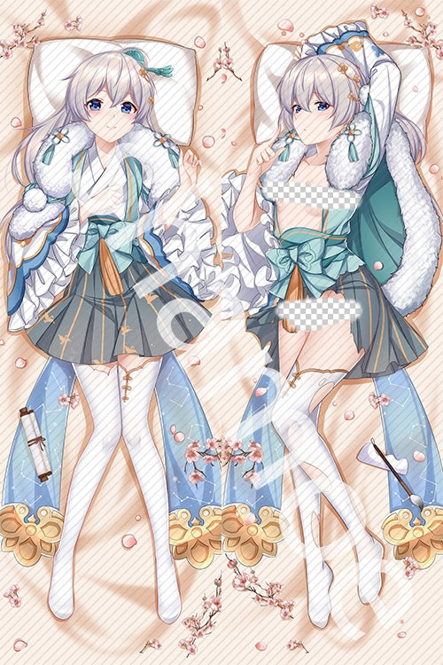Honkai Impact 3rd Theresa Apocalypse Anime Dakimakura Sexy Pillow Cover image 0