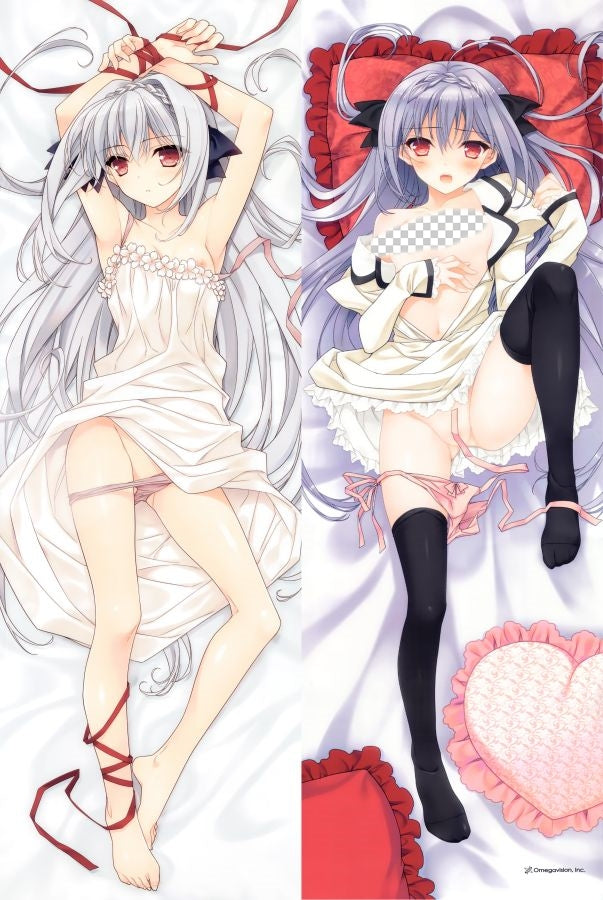 Tsuki ni Yorisou Otome no Sahou Anime Dakimakura Sexy Body Pillow Cover image 0