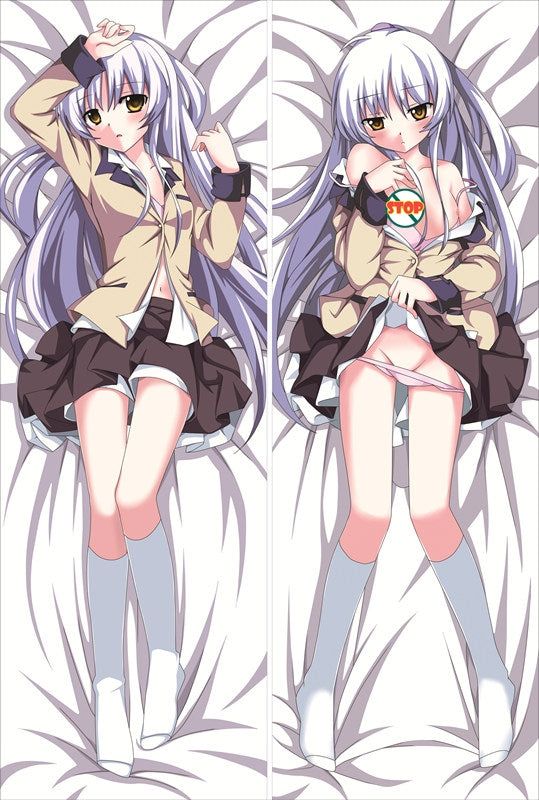Angel Beats! Irie Miyuki Anime Dakimakura Japanese Pillow Cover image 0