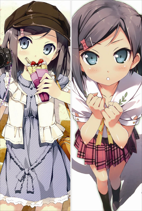 The 'Hentai' Prince and the Stony Cat Tsukiko Tsutsukakushi Anime Dakimakura Pillow Cover image 0