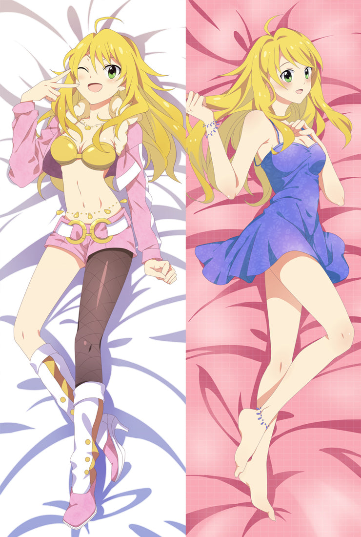 The Idolmaster Anime Dakimakura Japanese Hugging Body Pillow Cover image 0