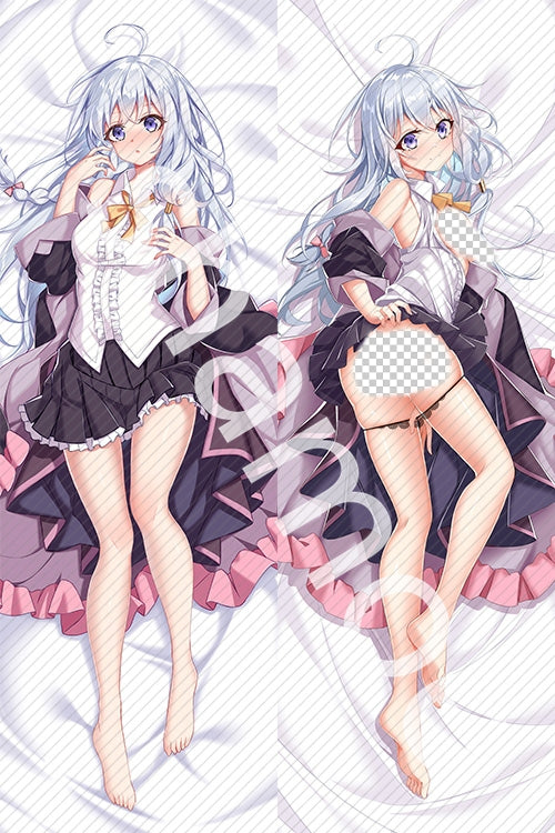 Wandering Witch: The Journey of Elaina Anime Dakimakura Pillow Cover image 0