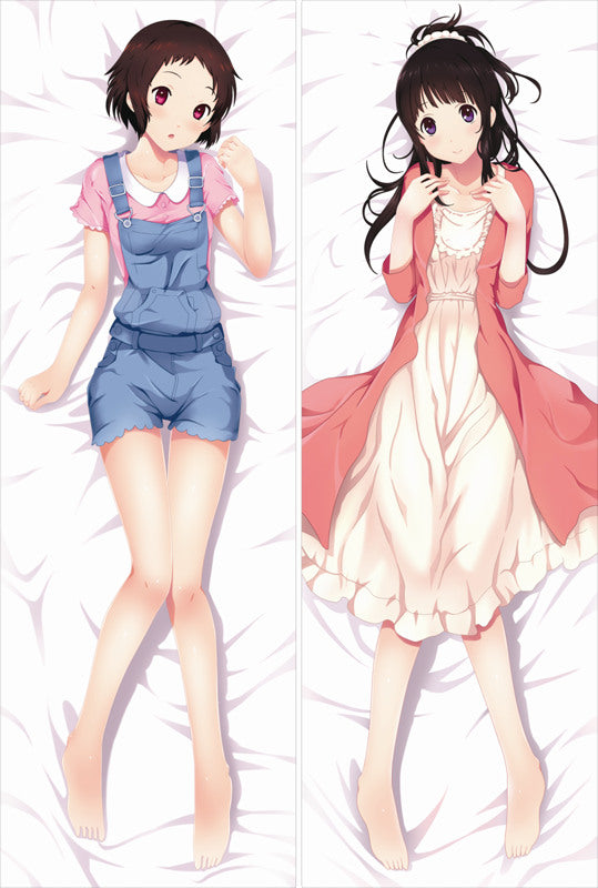 Hyouka: You Can't Escape Mayaka Ibara Eru Chitanda Anime Dakimakura Pillow Cover image 0