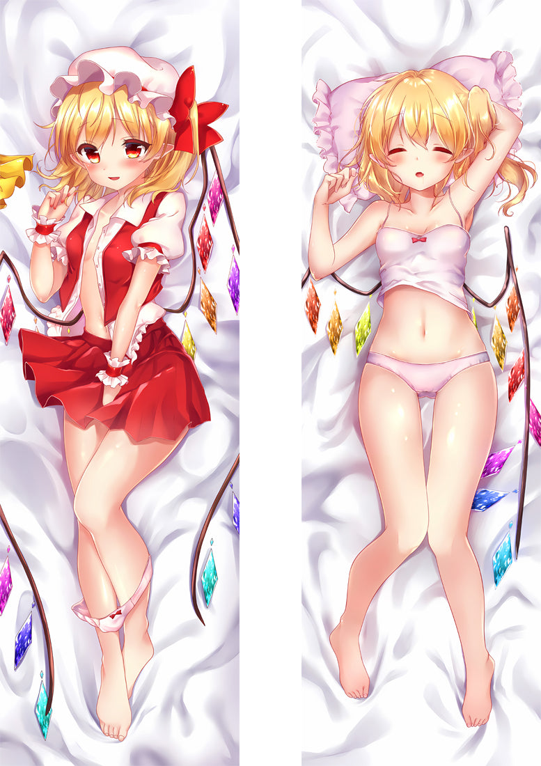 TouHou Project Flandre Scarlet Dakimakura Body Pillow Cover image 0