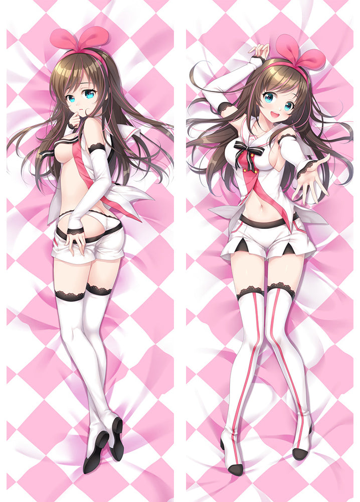 New Artist original Anime Dakimakura A.I.Channel Kizuna AI Hugging Body Pillow Case image 0