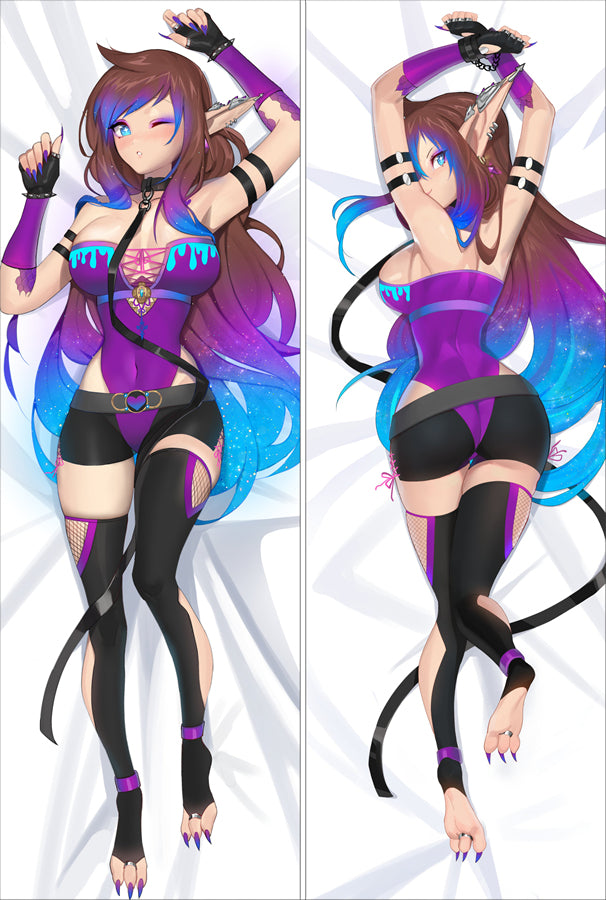 Original Reilixin YCH Anime Dakimakura Body Pillow Cover image 0