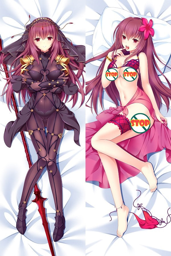 Fate/stay night Scathach Anime Dakimakura Pillow Case image 0