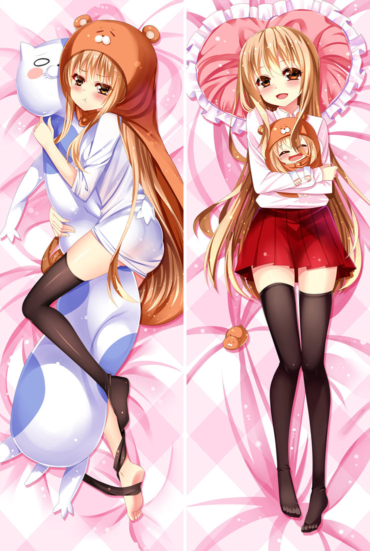 Himouto! Umaru-chan Umaru Doma Anime Dakimakura Pillow Case image 0