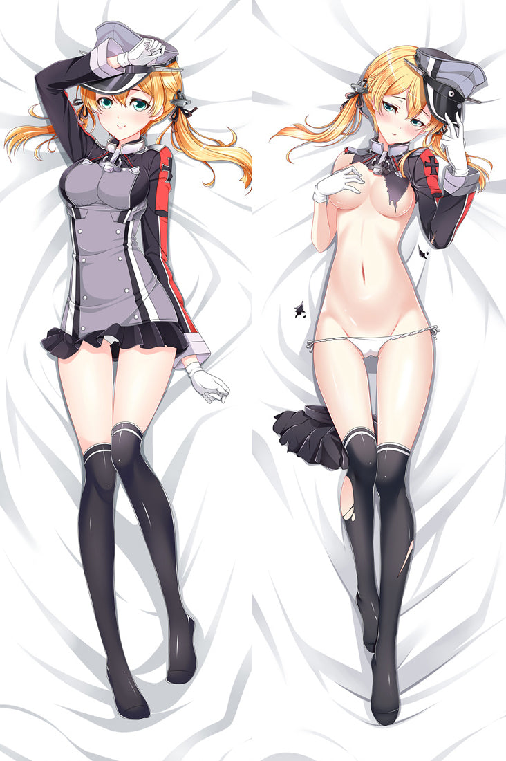 Kantai Collection Prinz Eugen Anime Dakimakura Pillow Cover image 0