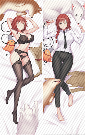 Makima Body Pillow Cover - Chainsaw Man image 0