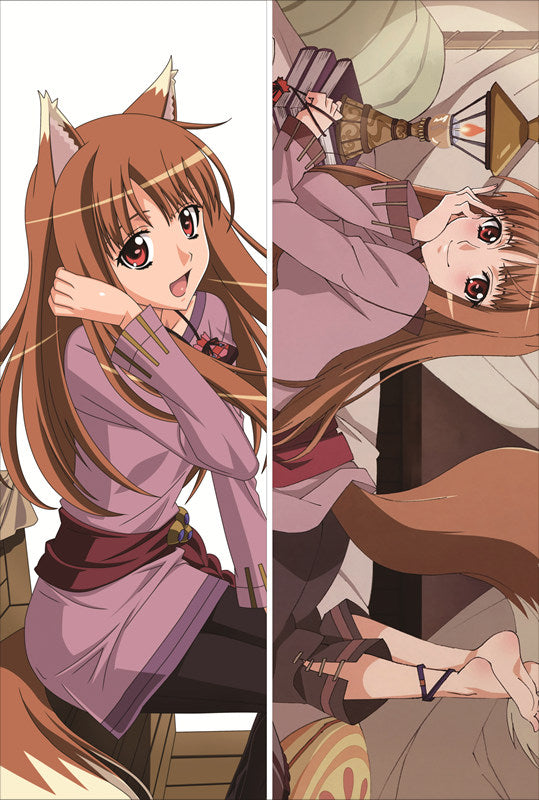 Spice and Wolf Holo Anime Dakimakura Body Pillow Cover image 0