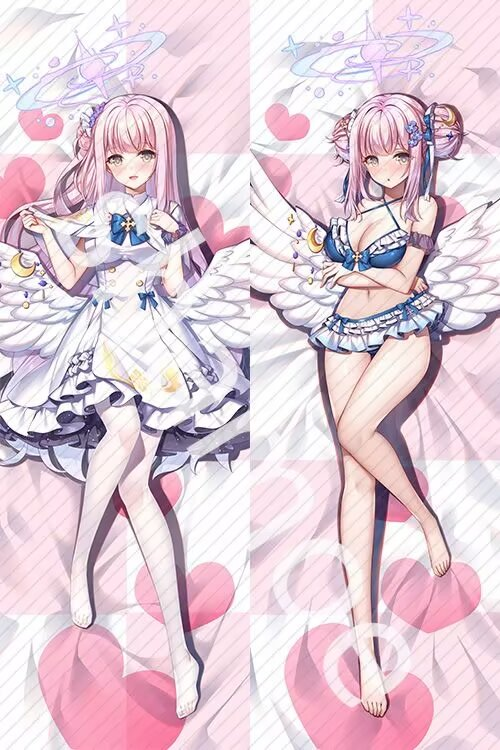 Blue Archive Misono Mika Anime Dakimakura Girl Pillow Cover image 0