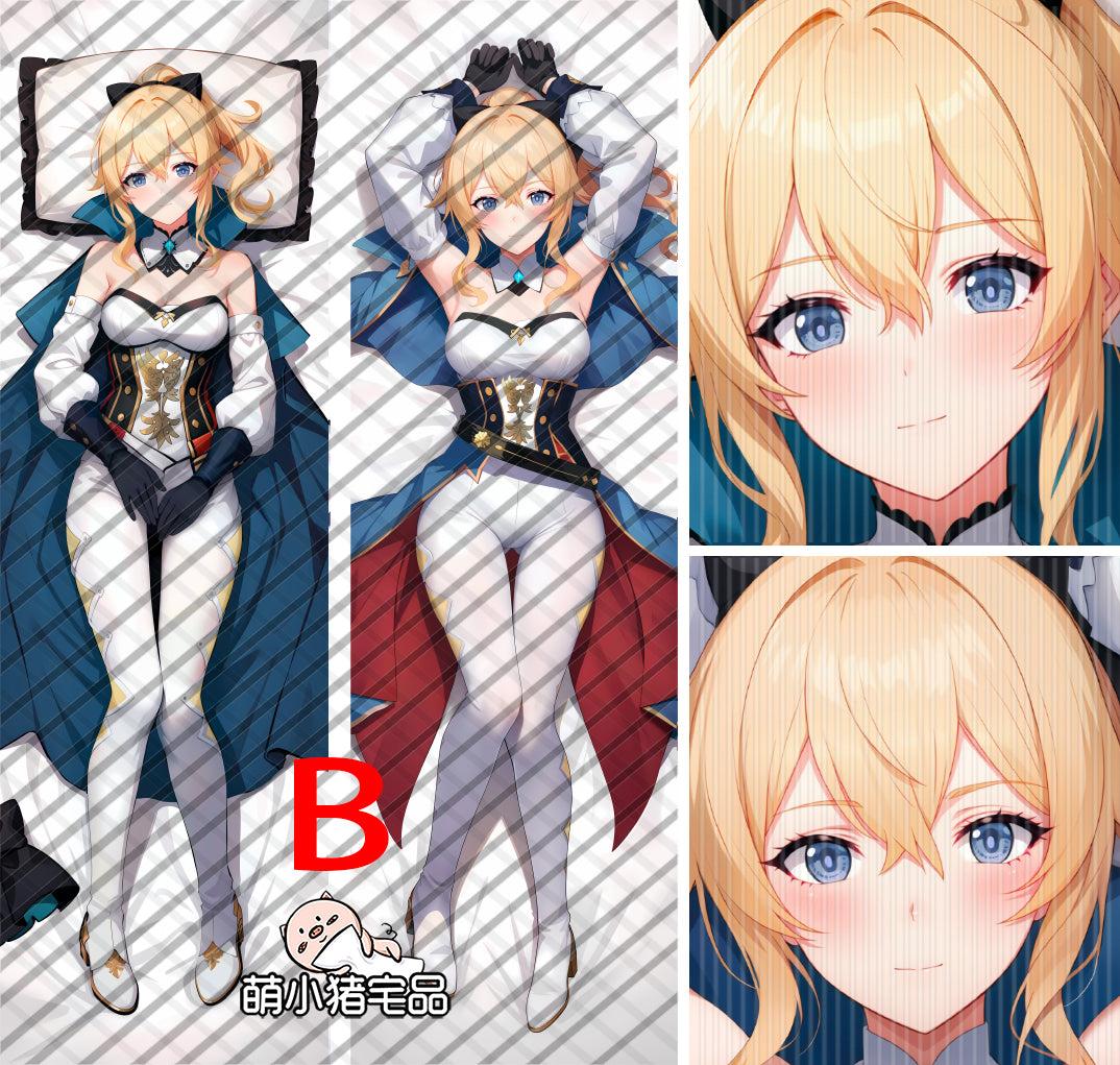 Genshin Impact Jean Anime Dakimakura Girl Pillow Cover image 0