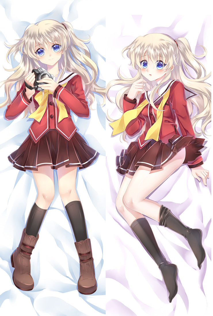 Charlotte Nao Tomori Anime Dakimakura Pillow Case image 0