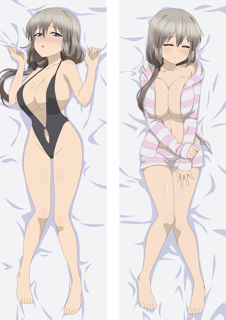 Uzaki-chan Wants to Hang Out! Uzaki Hana Anime Dakimakura Body Pillow Cover image 0