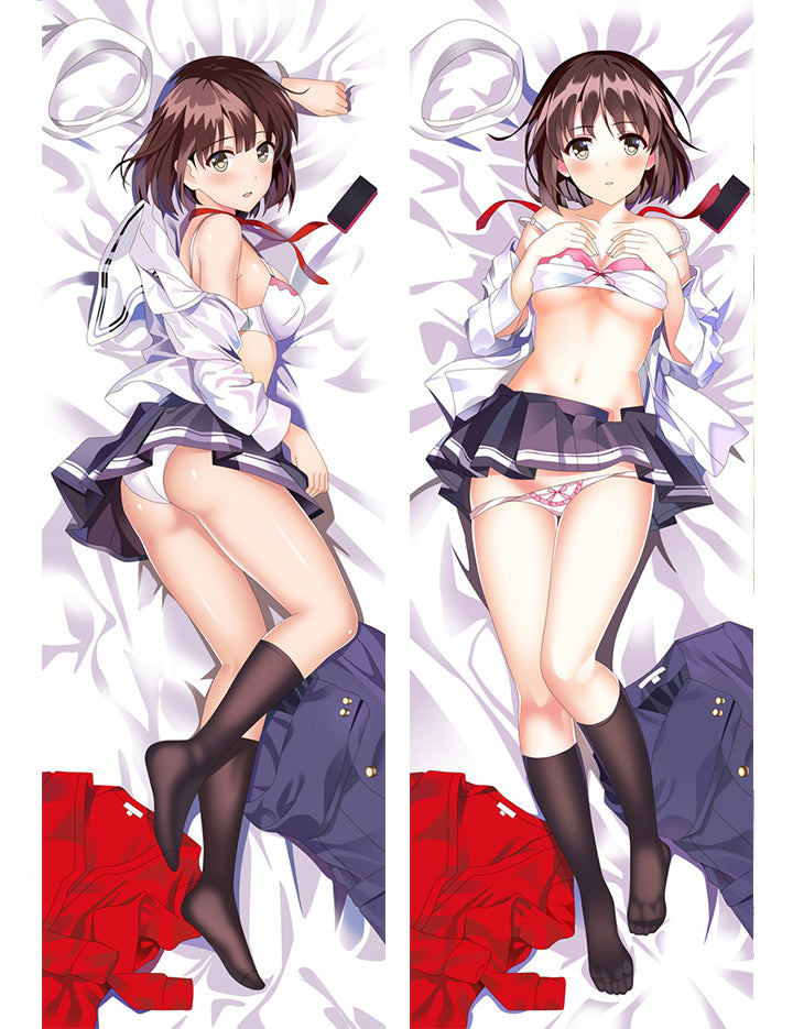 Saekano: How To Raise A Boring Girlfriend Megumi Kato Anime Dakimakura Pillow Cover image 0