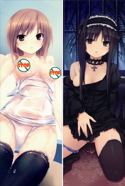 Coffee Kizoku, Kuroda Shinobu Anime Dakimakura Body Pillow Cover image 0