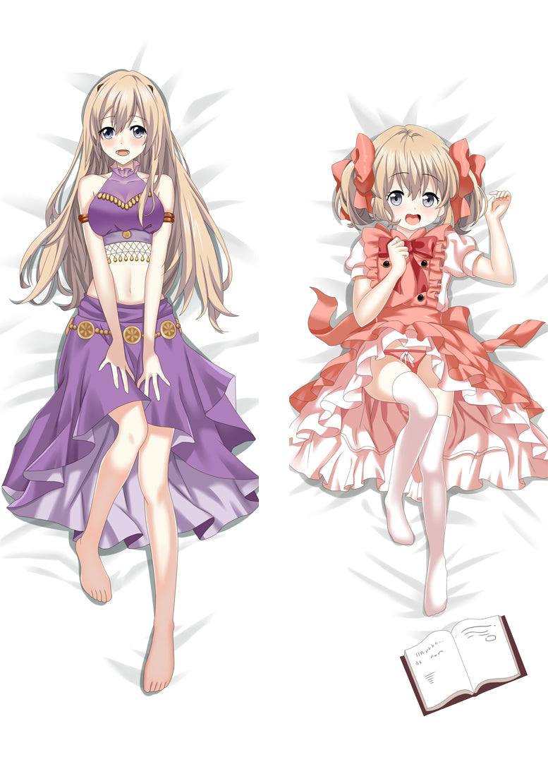 If It's for My Daughter, I'd Even Defeat a Demon Lord Latina Anime Dakimakura Body Pillow Cover image 0