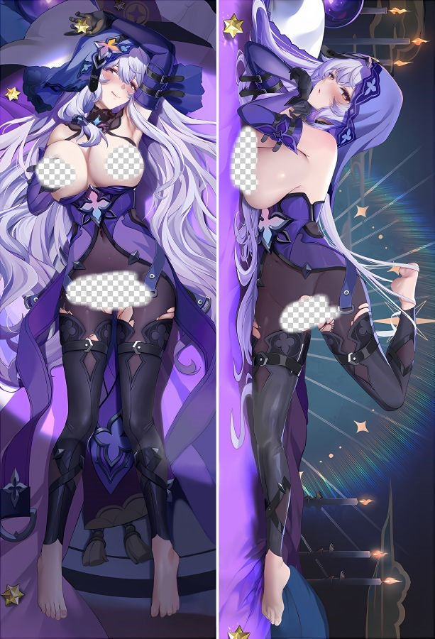 Honkai: Star Rail Black Swan Anime Dakimakura Sexy Body Pillow Cover image 0