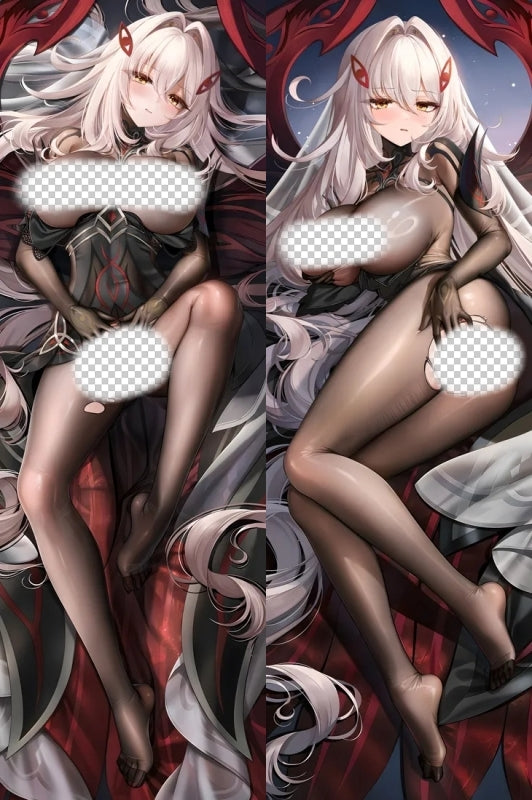 Genshin Impact Ronova Anime Dakimakura Body Pillow Cover image 0