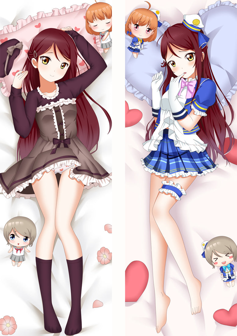Love Live! Sakurauchi Riko Anime Dakimakura Pillow Cover image 0