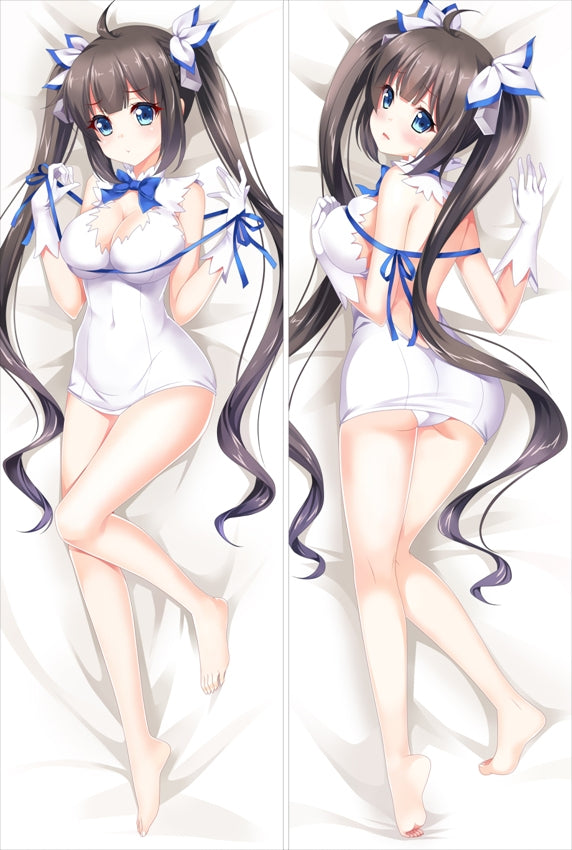 Is It Wrong to Try to Pick Up Girls in a Dungeon Hestia Anime Dakimakura Waifu Pillow Case image 0
