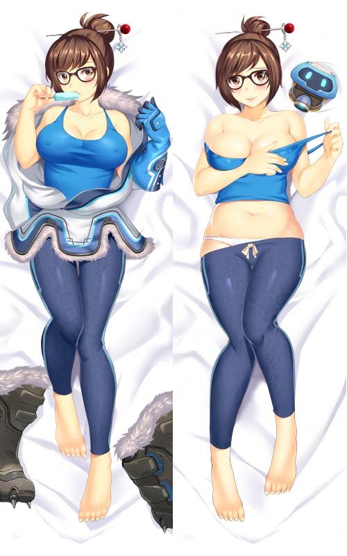 Overwatch Mei Anime Dakimakura Japanese Pillow Cover67029 image 0