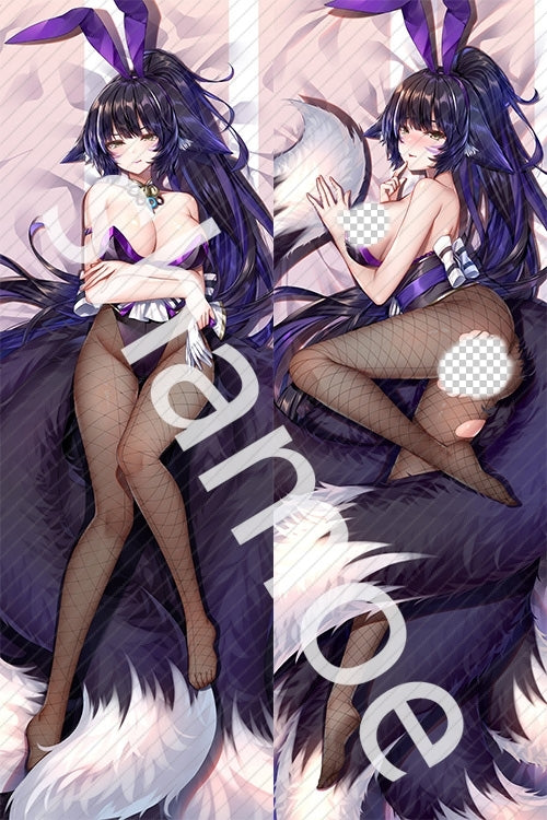 Azur Lane Musashi Anime Dakimakura Sexy Pillow Cover image 0