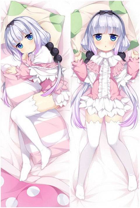 Miss Kobayashi's Dragon Maid Kanna Chan Anime Dakimakura Body Pillow Cover image 0