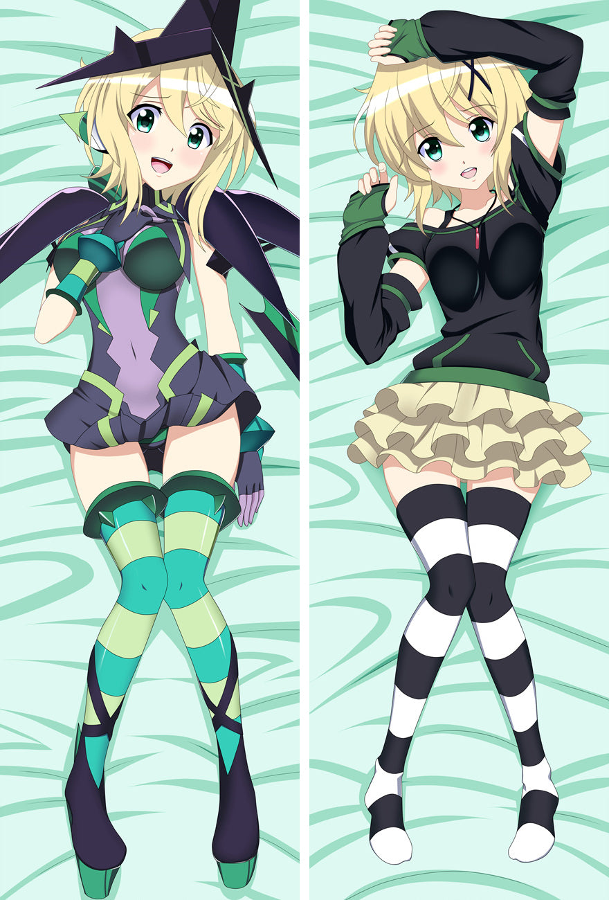 Symphogear Kirika Akatsuki Anime Dakimakura Pillow Case image 0
