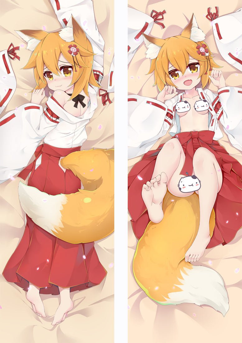 Sewayaki Kitsune no Senko-san Senko Anime Dakimakura Pillow Cover image 0