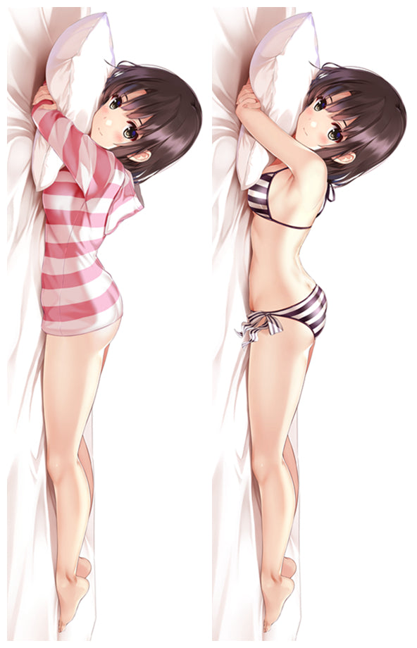 Saekano How to Raise a Boring Girlfriend Katou Megumi Anime Dakimakura Body Pillow Cover image 0