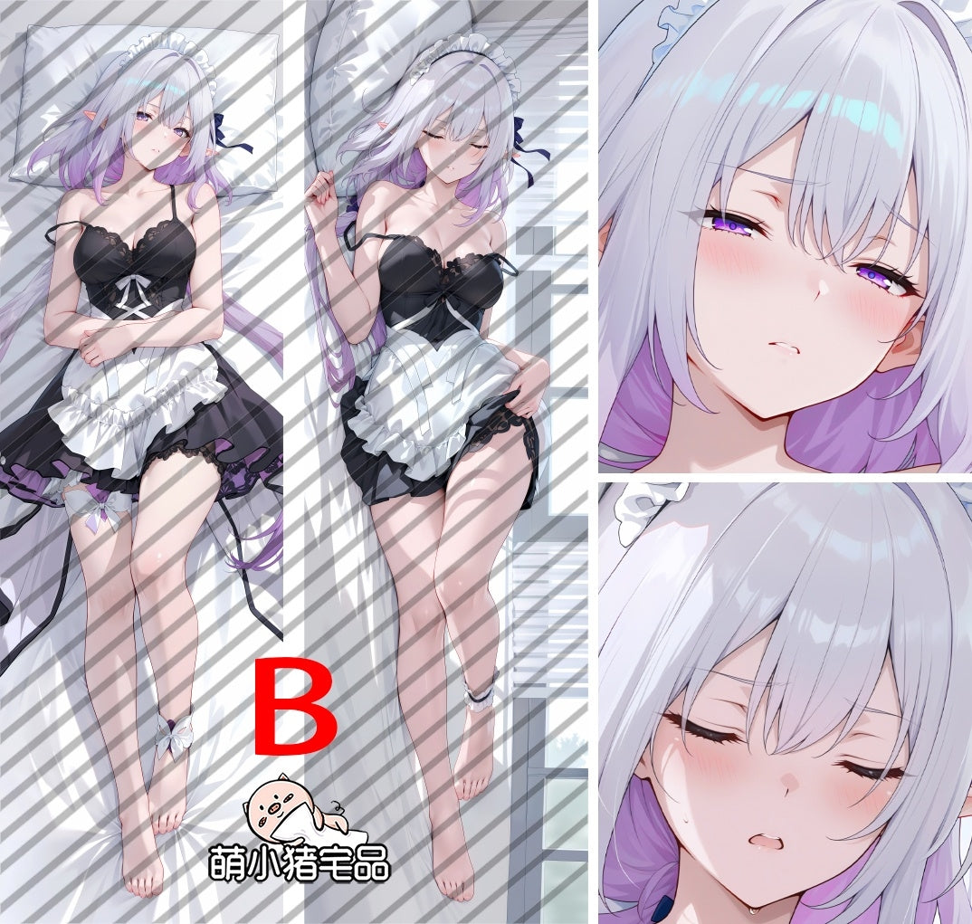Honkai: Star Rail Castorice Anime Dakimakura Girl Body Pillow Cover image 0