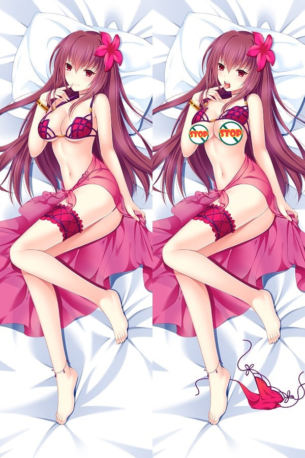 Fate/stay night Scathach Anime Dakimakura Pillow Case image 0