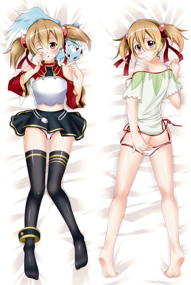 Sword Art Online Silica Anime Game Dakimakura Pillow Case Cover image 0