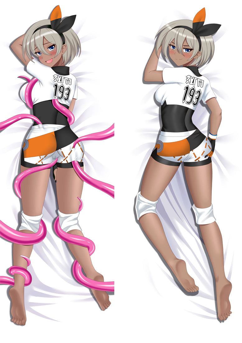 Sword and Shield Bea Pokemon Dakimakura Body Pillow Cover image 0