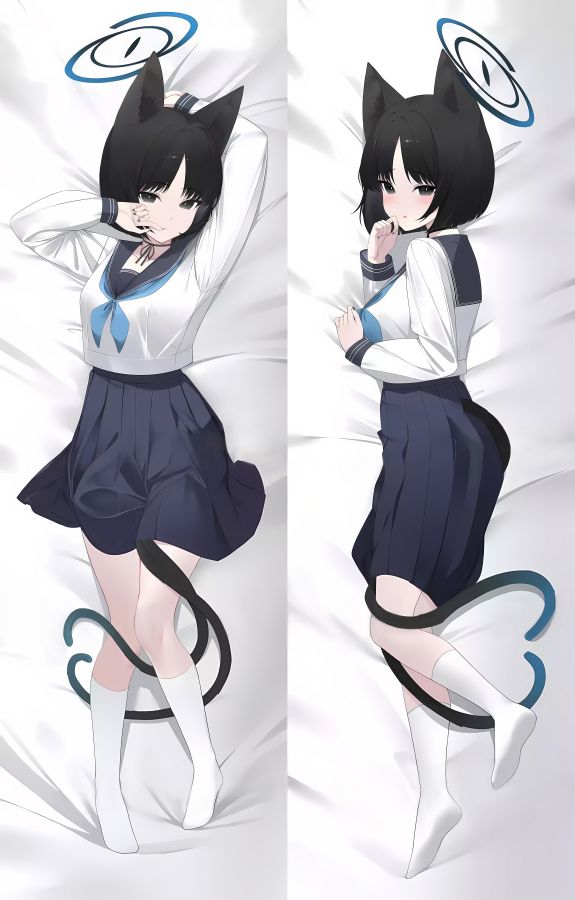 Blue Archive KiryÅ« KikyÅ Anime Dakimakura Body Pillow Cover image 0